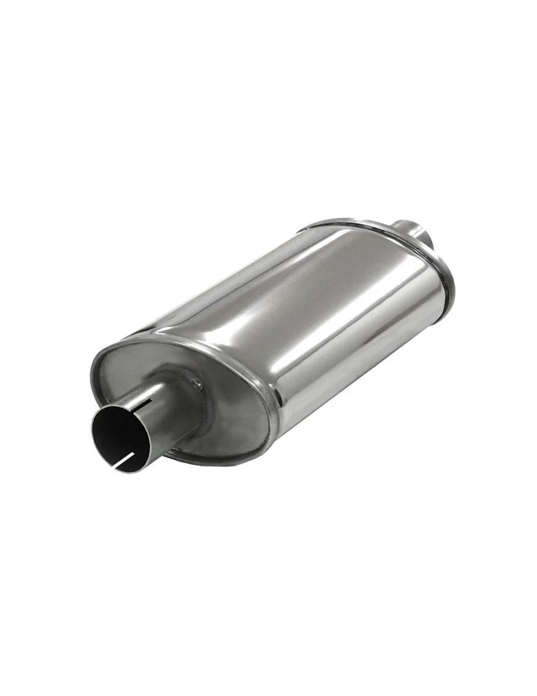 Pièce  Universelle - acier inoxidable - silencieux Small 51mm