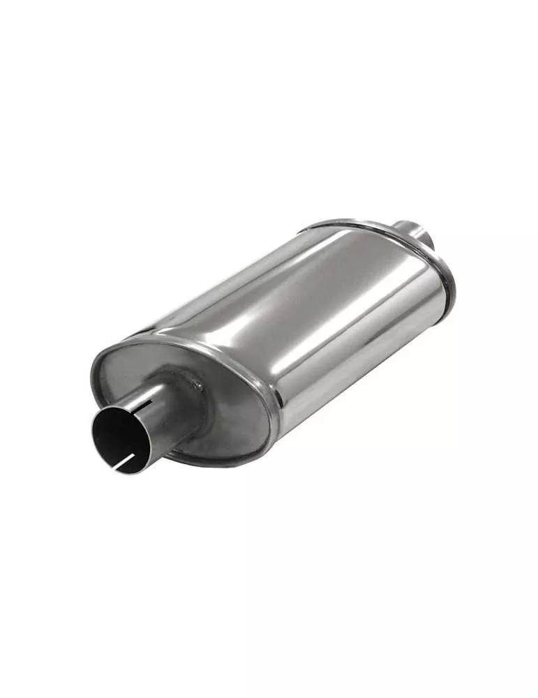 Pièce  Universelle - acier inoxidable - silencieux Small 51mm