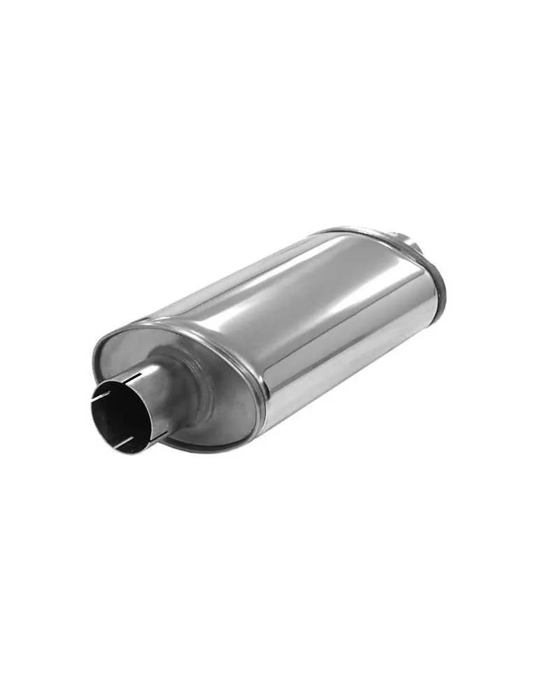 Pièce  Universelle - acier inoxidable - silencieux Super 63mm