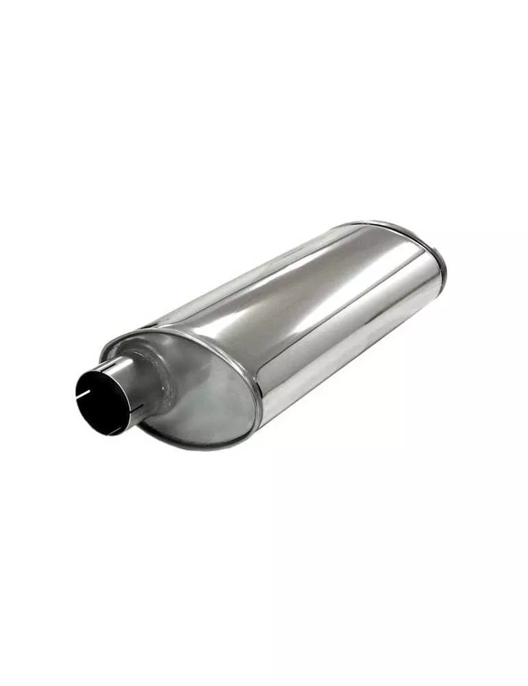 Pièce  Universelle - acier inoxidable - silencieux Turbo 76mm