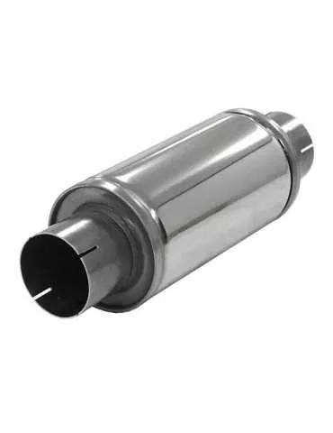 Pièce  Universelle - acier inoxidable - silencieux Turbonett 76mm