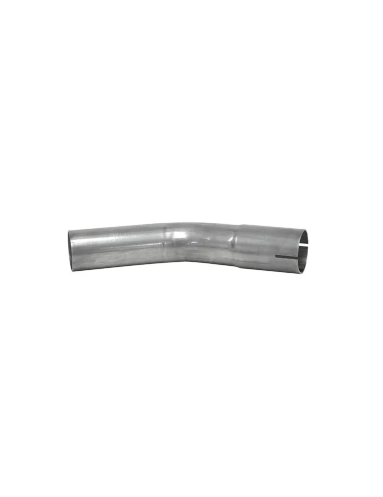 Pièce  Universelle - acier inoxidable - tube cintré 44.5-30°