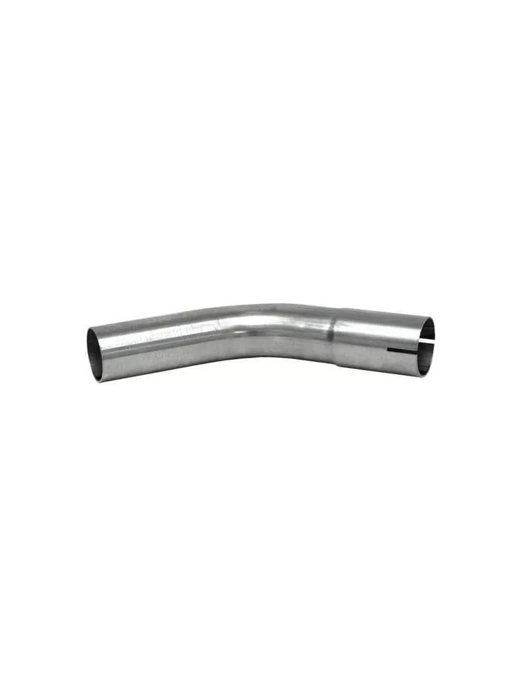 Pièce  Universelle - acier inoxidable - tube cintré 44.5-45°