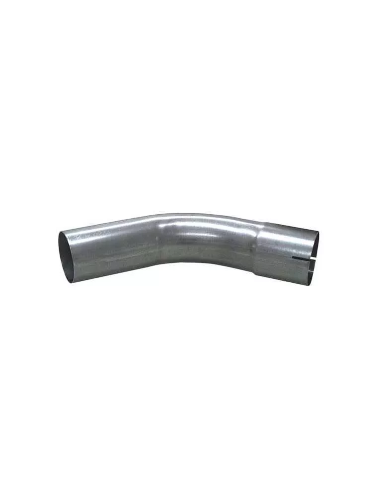 Pièce  Universelle - acier inoxidable - tube cintré 76.0-45°