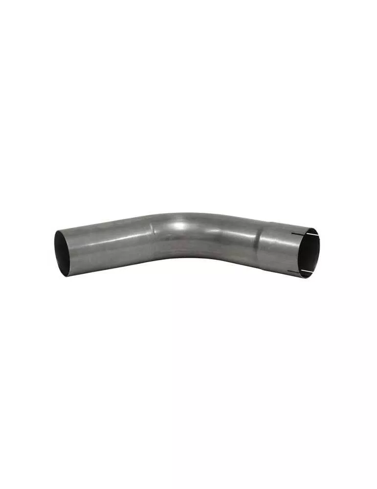 Pièce  Universelle - acier inoxidable - tube cintré 89.0-60°