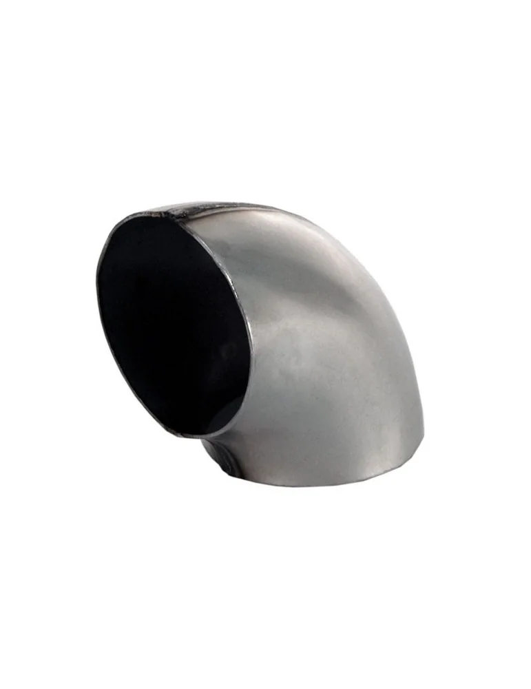 Pièce  Universelle - acier inoxidable - Coude à souder 76 mm