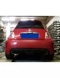 Silencieux direct Sport  Inox DriveOnly Fiat 500  / 595 / 695 ABARTH 2008 - 2018 1.4T Standard & Cabriolet 