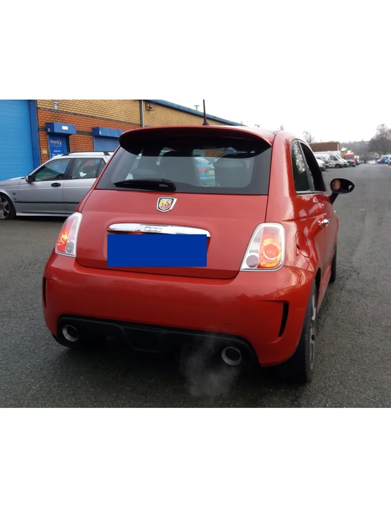 Silencieux direct Sport  Inox DriveOnly Fiat 500  / 595 / 695 ABARTH 2008 - 2018 1.4T Standard & Cabriolet 