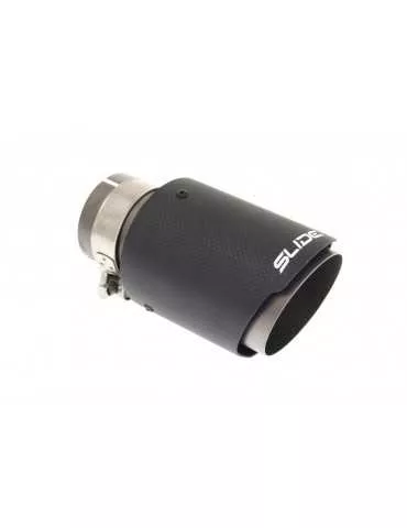 Canule 5échappement Inox/Carbone101mm