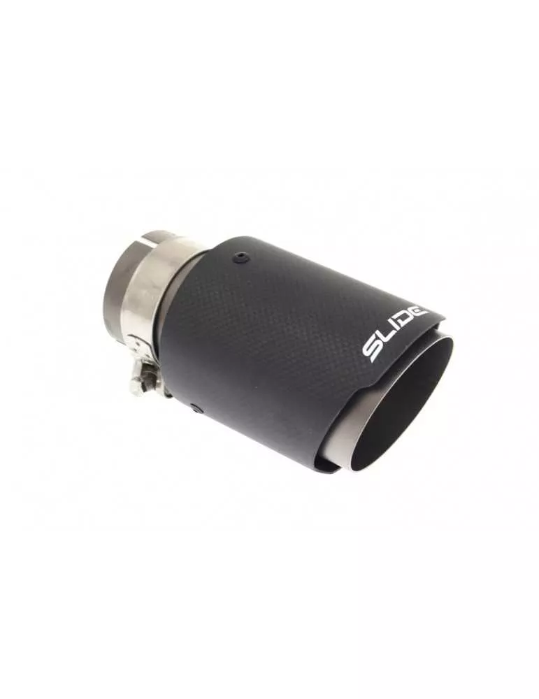 Canule 5échappement Inox/Carbone101mm