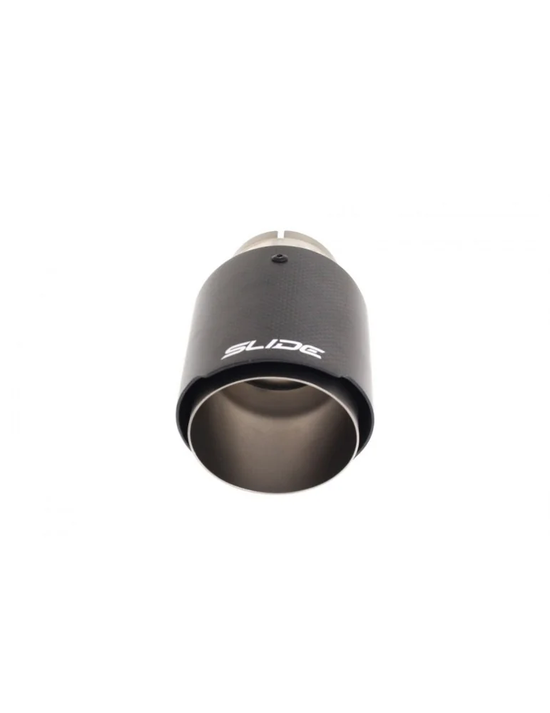 Canule 5échappement Inox/Carbone101mm