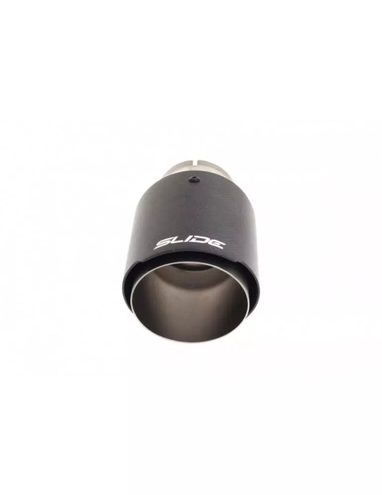 Canule 5échappement Inox/Carbone101mm