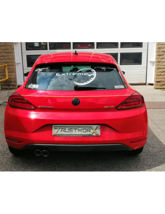 Silencieux directSportInox 1 DriveOnlyScirocco1.4Tsi/2.0Tdi 2008 - 2016