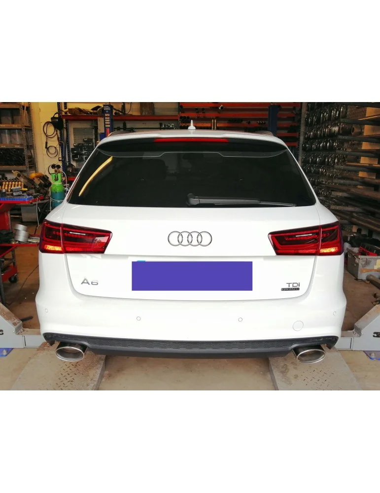 Silencieux Sport inox direct DuplexDriveOnly Audi A6 (C7) 3.0 TDi 2015 - 2018