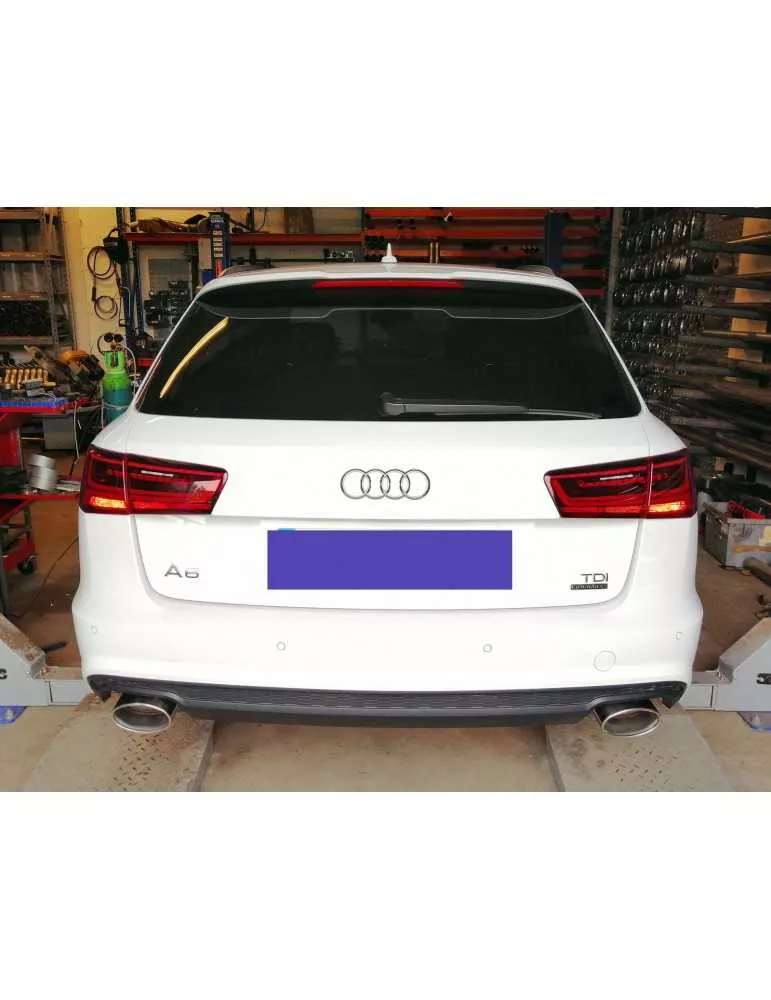Silencieux Sport inox direct DuplexDriveOnly Audi A6 (C7) 3.0 TDi 2015 - 2018