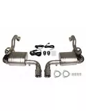 Silencieux Sport Inox  à valves Fulltube Cayman / Boxster 987.2 2.7/2.9/3.4 2008-2012