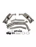 Silencieux Sport Inox  à valves Fulltube Audi S4 B9 3.0T 2016 - 2021