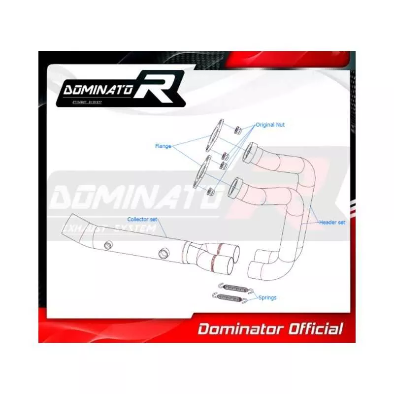 Collecteur et DécatalyseurDominator : F 900 R / XR 2020 - 2021