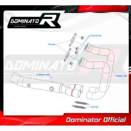 Collecteur et DécatalyseurDominator : F 900 R / XR 2020 - 2021