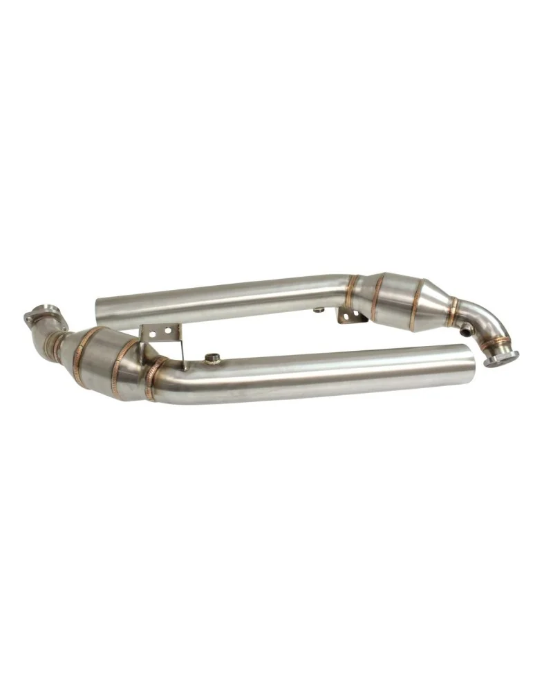 Descente de collecteur + Décatalyseur Classe C C63AMG W204 2008-2014 Descente de collecteur + Décatalyseur Classe C C63AMG W204 2008-2014