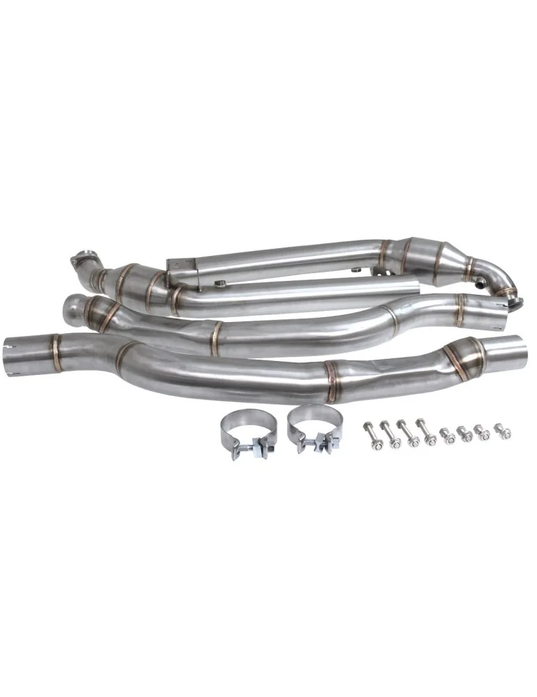 Descente de collecteur + Décatalyseur Classe C C63AMG W204 2008-2014 Descente de collecteur + Décatalyseur Classe C C63AMG W204 2008-2014