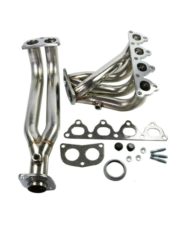 Collecteur d'échappement 4 / 2 / 1 Inox DriveOnlyCRX del-sol EG21.6 VTI / 1.6 Vtec 1991 - 1998