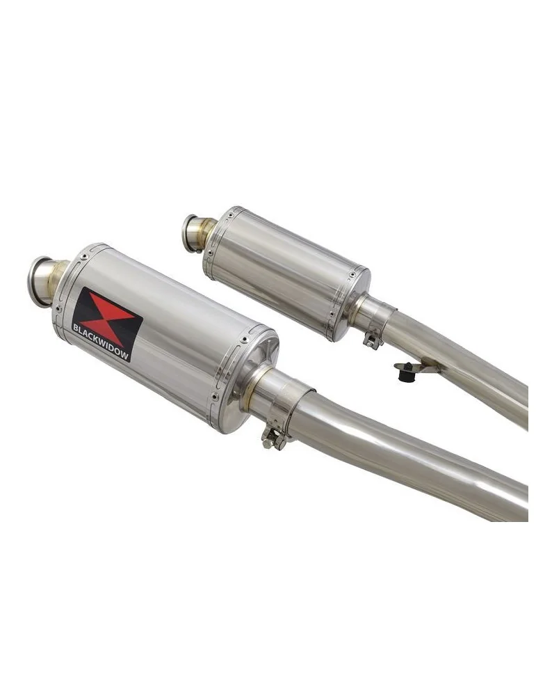 ZZR600 ZZR 600 4-2 Tube de raccord et Silencieux Ovale En Inox 230mm
