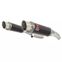 ZZR600 ZZR 600 4-2 Tube de raccord et Silencieux GP Carbon 230mm