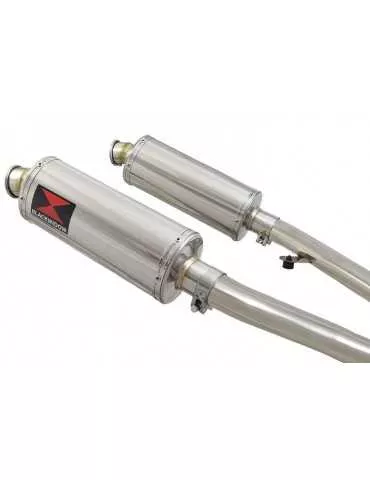 ZZR600 ZZR 600 4-2 Tube de raccord et Silencieux Ovale En Inox 300mm