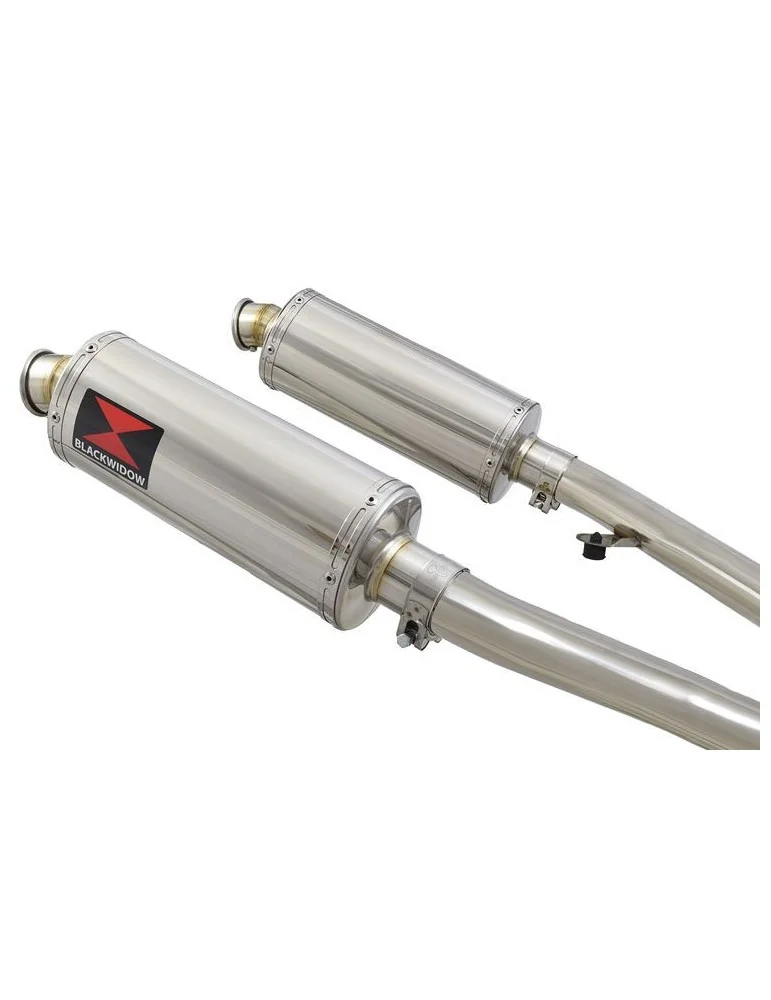 ZZR600 ZZR 600 4-2 Tube de raccord et Silencieux Ovale En Inox 300mm