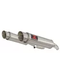 ZZR600 ZZR 600 4-2 Tube de raccord et Silencieux GP Inox 360mm