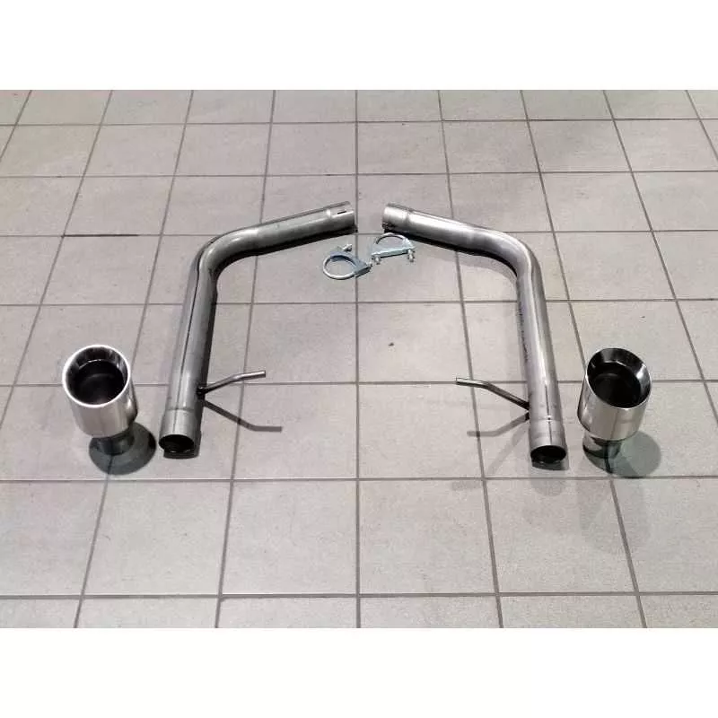 Silencieux Sport inox direct DuplexDriveOnly Audi A4 B72005 - 2009Berline & Break 1.8T / 2.0Tfsi