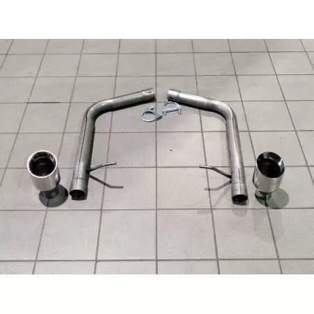 Silencieux Sport inox direct DuplexDriveOnly Audi A4 B72005 - 2009Berline & Break 1.8T / 2.0Tfsi