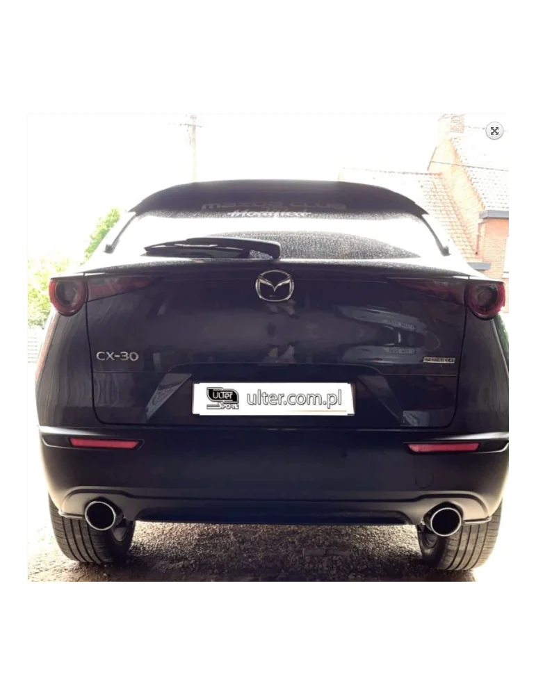 Silencieux Ulter SportMAZDA CX-30 2019-2022 CROSSOVER 2,0 SkyActiv-G