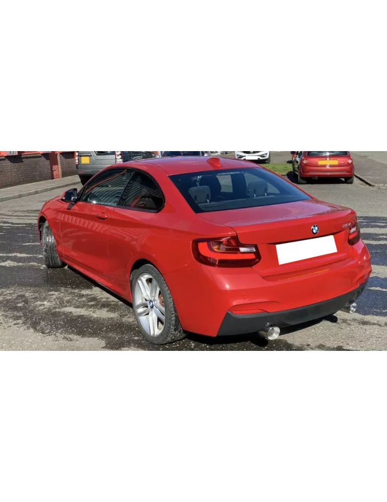 Silencieux directSportInox DriveOnlySérie 2 F22/F23 218i/220i look 235i 2012 - 2019