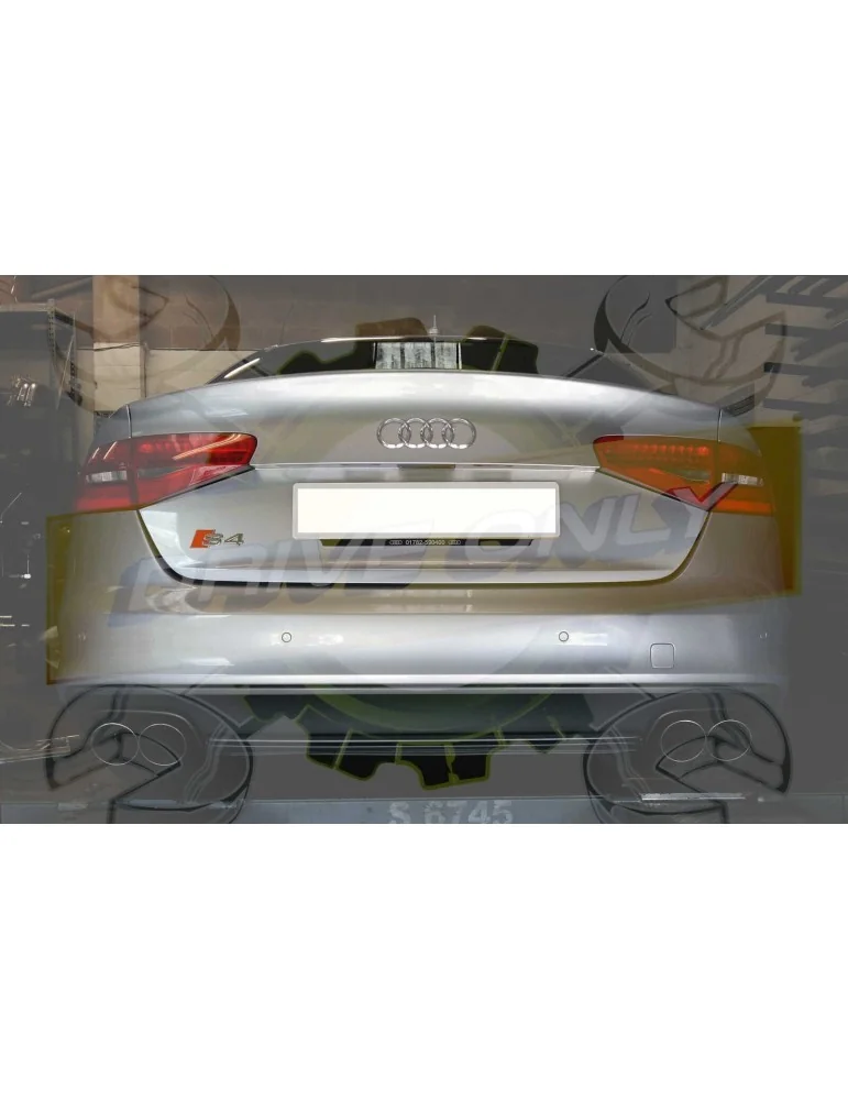 Silencieux Sport inox direct Look RS DriveOnly Audi S4 B8 3.0 V6T  2009 - 2015