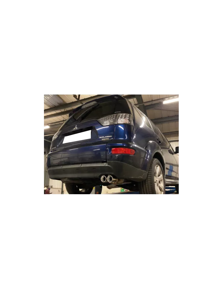 Ligne directSportInox DriveOnlyMitsubishi Outlander 2.3 DI-D 175cv 4WD 2010 - 2013 