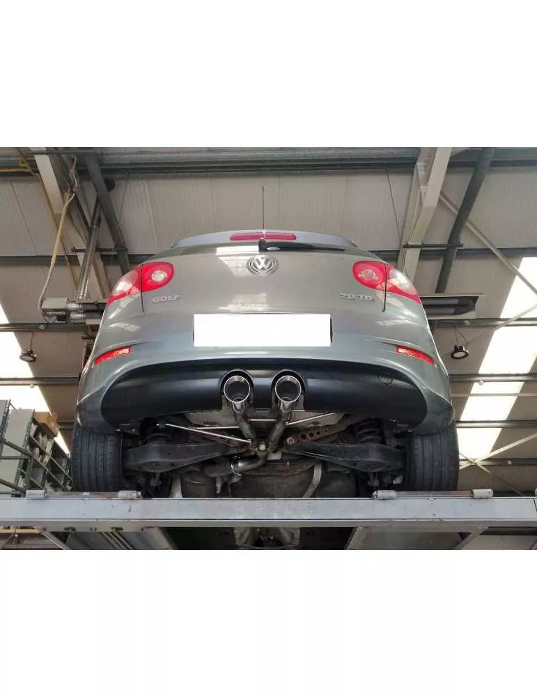 Silencieux Sport Direct DriveOnlyVOLKSWAGEN Golf V Look R32 2003-2008 1.4Tsi/1.6/2.0FSi/1.9Tdi/2.0SDi/2.0Tdi/GTI