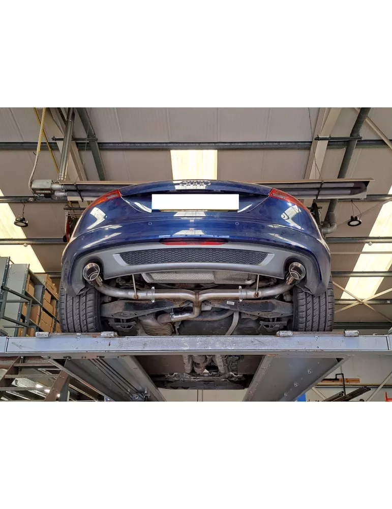 Silencieux directSportInox 1 Silencieux Inox Look V6 AUDI TT Modèle 8J 2007-2013 V6 Quattro / 2.0Tdi Quattro