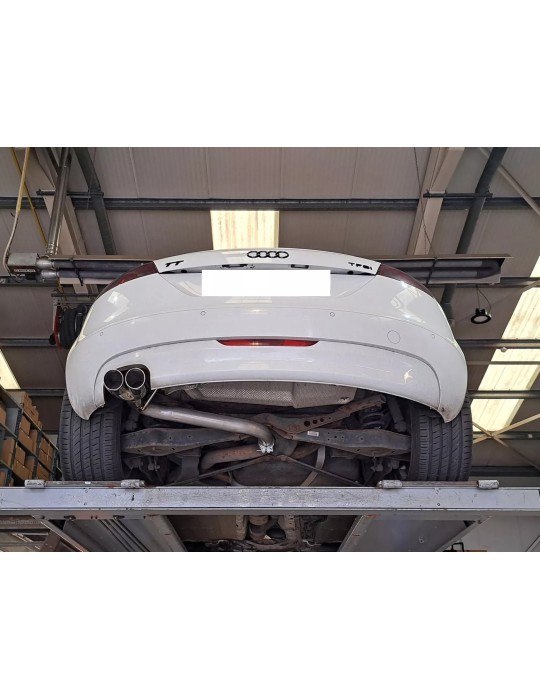 Silencieux directSportInox 1 Silencieux InoxAUDI TT Modèle 8J 2007-2013 2.0Tdi Quattro