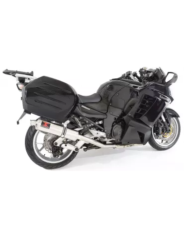 Kawasaki GTR1400 2007-2021 Ligne complète & Silencieux Rond En Inox 400mm