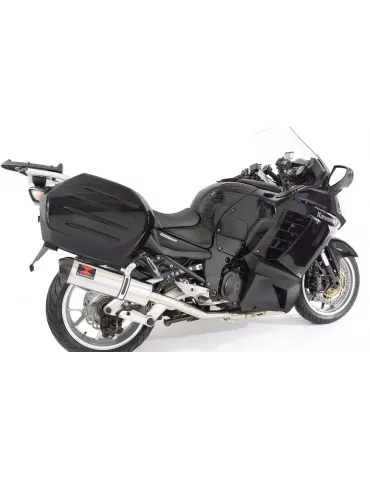 Kawasaki GTR1400 2007-2021 Ligne complète & Silencieux Rond En Inox 400mm