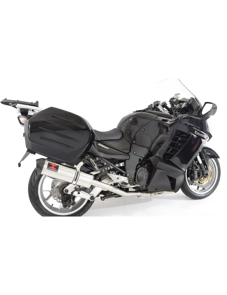 Kawasaki GTR1400 2007-2021 Ligne complète & Silencieux Rond En Inox 400mm