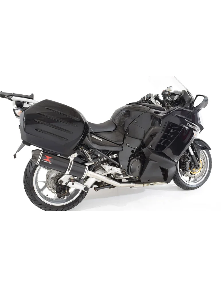 Kawasaki GTR1400 2007-2021 Ligne complète & Silencieux Carbone / Noir 400mm