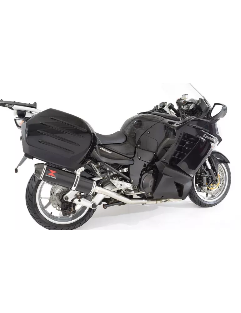 Kawasaki GTR1400 2007-2021 Ligne complète & Silencieux Carbone / Noir 400mm