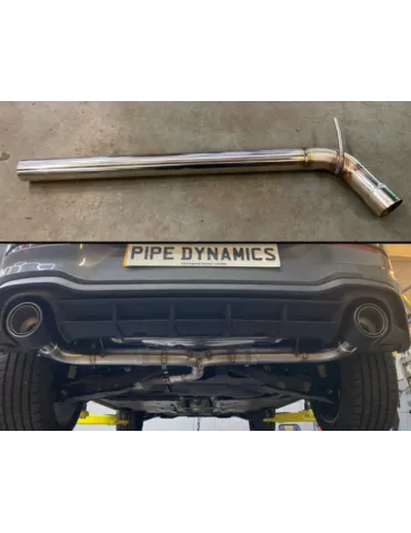 Intermédiaire directSportInox DriveOnly VW Golf MK8 2.0 GTI Clubsport