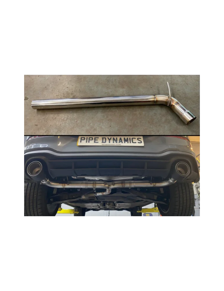 Intermédiaire directSportInox DriveOnly VW Golf MK8 2.0 GTI Clubsport