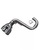 Silencieux direct  Sport  Inox  Fulltube  Volkswagen Golf 1.4 GTE Mk7 / Mk7.5 2013 - 2019
