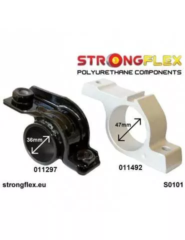   Silent block Polyuréthane SPORT Triangle de Suspension Avant Inférieur Alfa Romeo 147 00-09
