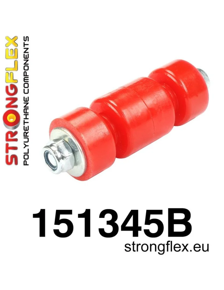  Barre stabilisatrice Extérieur Silent block Polyuréthane Avant Renault Thalia
